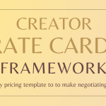 rate card spreadsheet template