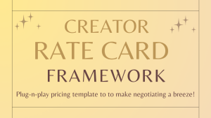 rate card spreadsheet template